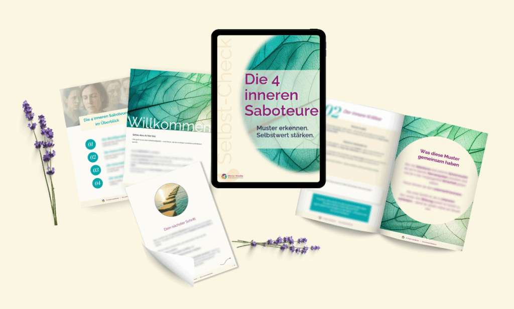 Produktbild: Selbst-Check "Die 4 inneren Saboteure"